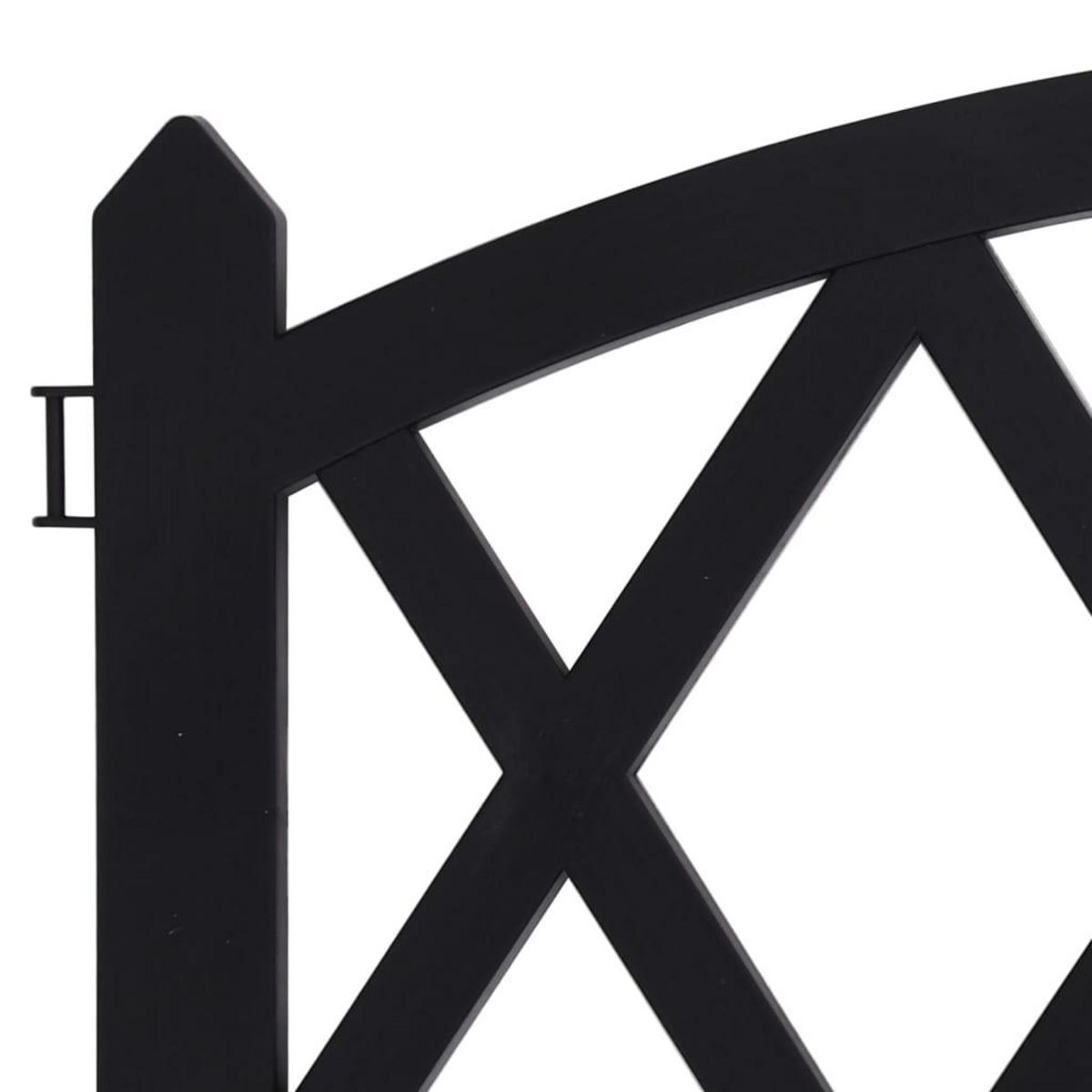 VIDAXL Bordures de pelouse 17 pcs Noir 10 m PP