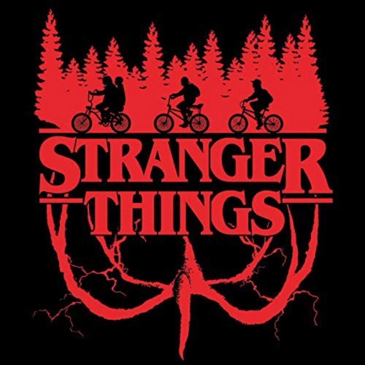 Toile Logo Stranger Things 