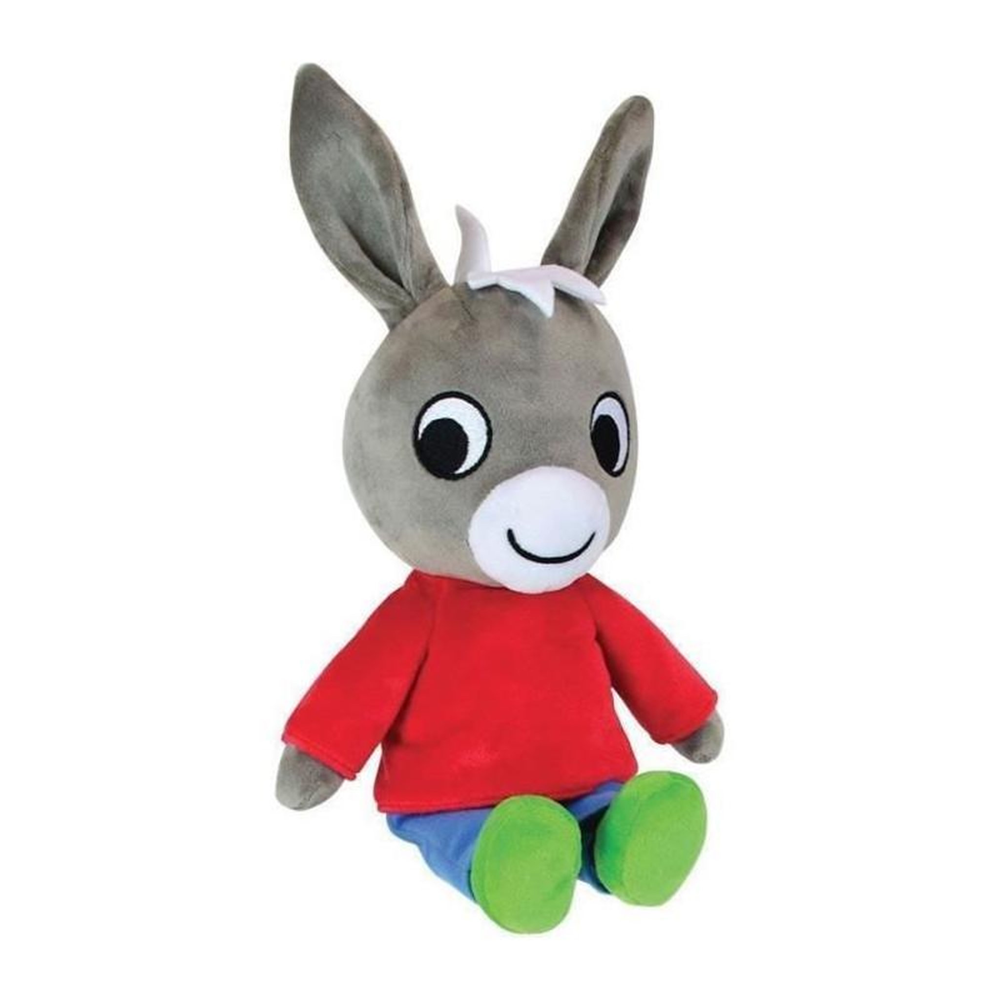 Voir la diapositive 2 : JEMINI Personnage en peluche Jemini Âne Trotro 40 cm
