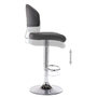 Voir la diapositive 4 : VIDAXL Tabouret de bar Gris Similicuir