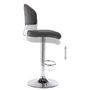 Voir la diapositive 4 : VIDAXL Tabouret de bar Gris Similicuir