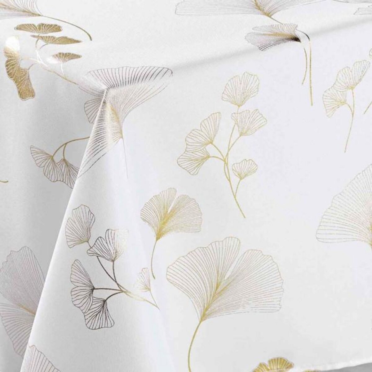 Paris Prix Nappe Imprimée  Bloomy  150x240cm Blanc