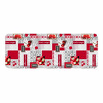 Paris Prix Tapis Déco Imprimé  Fraisia  45x120cm Rouge