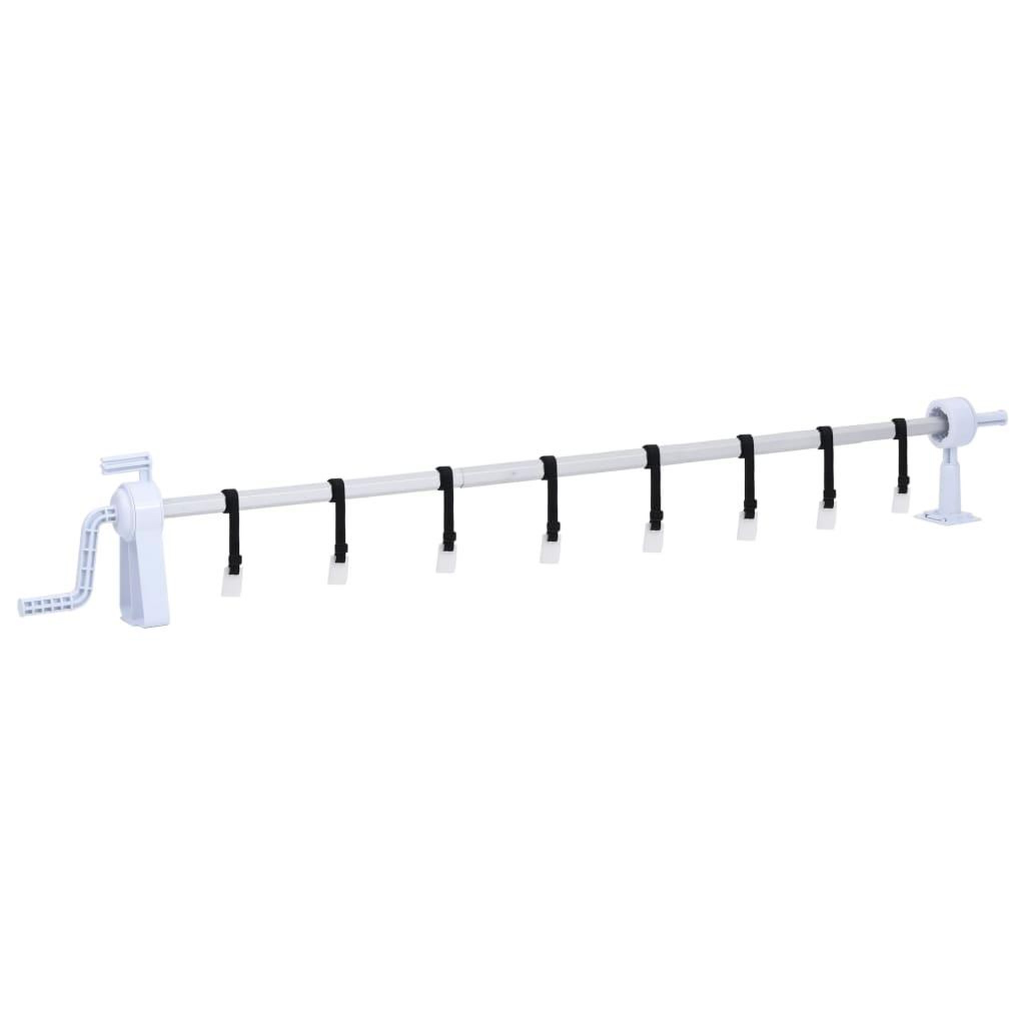 VIDAXL Rouleau de couverture de piscine avec base en plastique