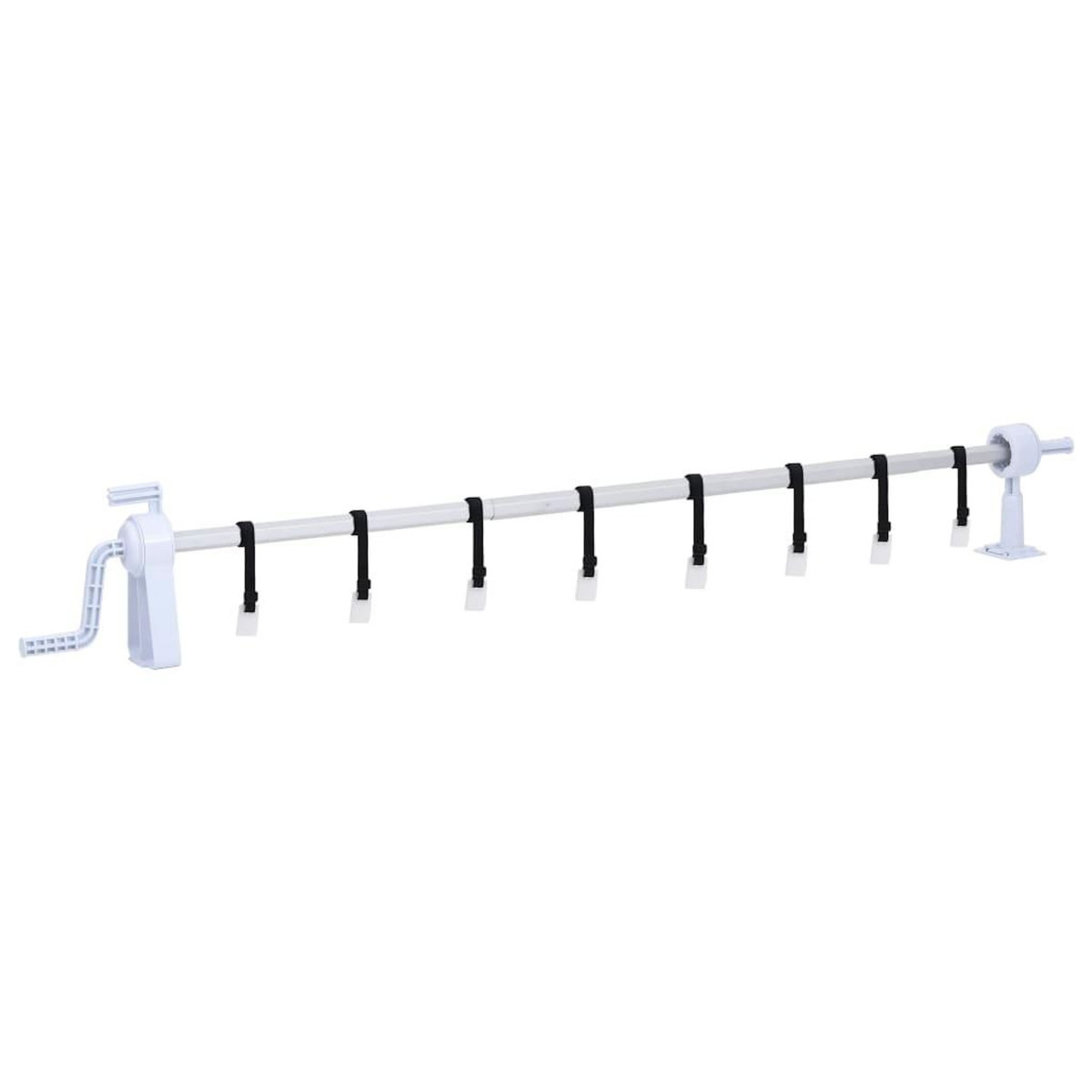 VIDAXL Rouleau de couverture de piscine avec base en plastique