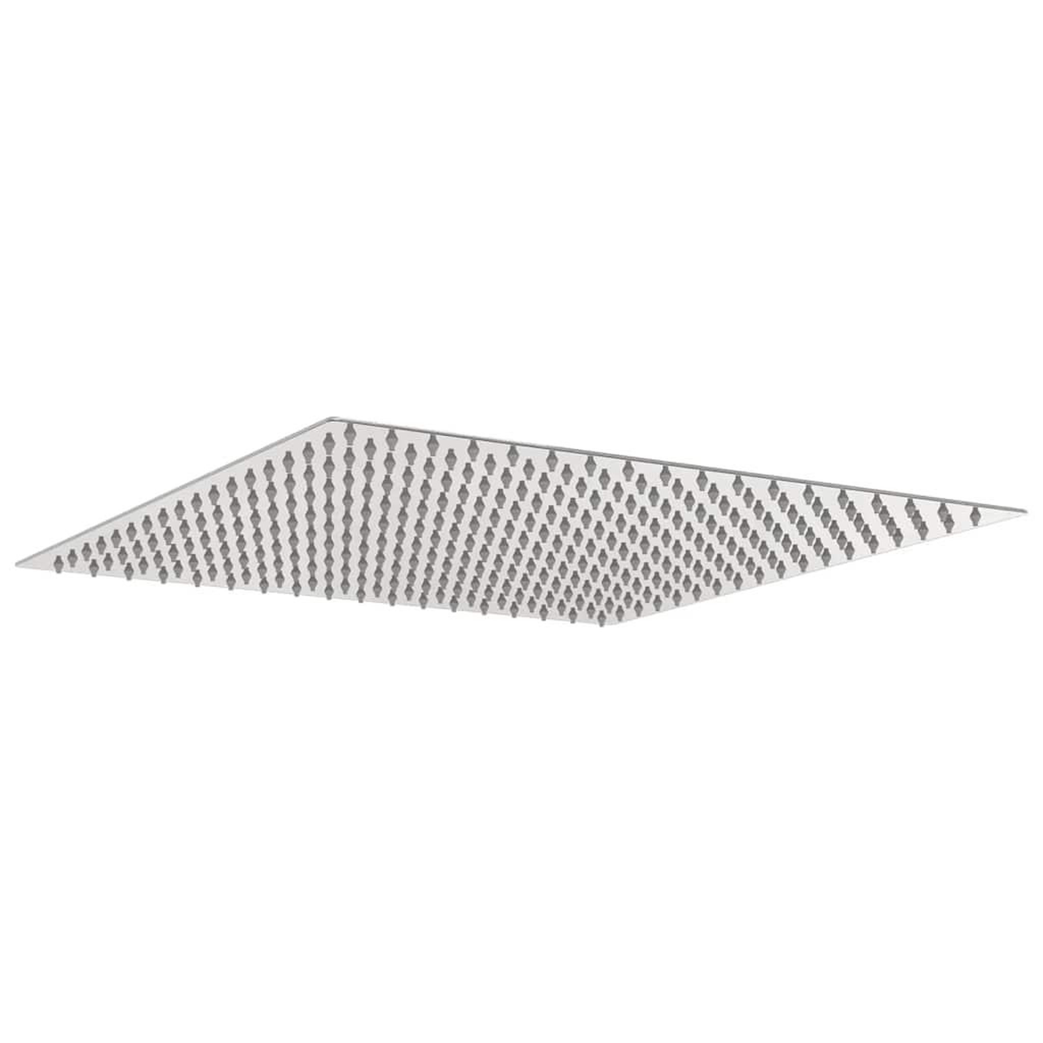 Voir la diapositive 2 : VIDAXL Pomme de douche pluie acier inoxydable 304 40x40 cm carree