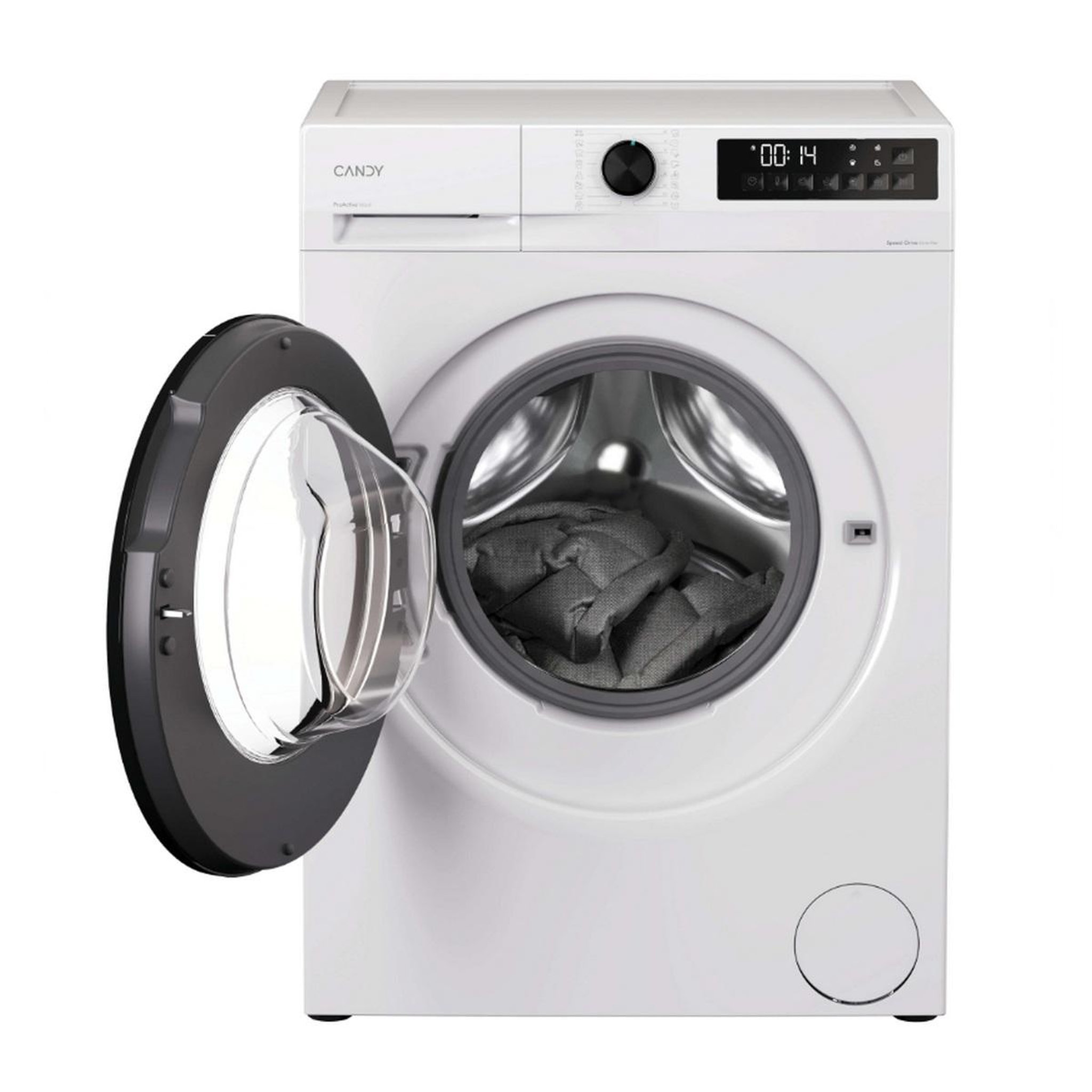 Voir la diapositive 3 : Candy Lave-linge frontal 10kg 1400 tours/min - gd410b8-s