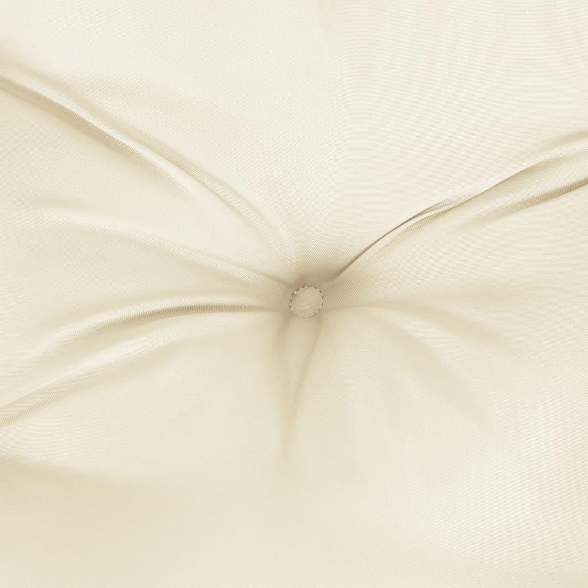 Voir la diapositive 5 : VIDAXL Coussin de banc de jardin blanc creme 110x50x7 cm tissu oxford