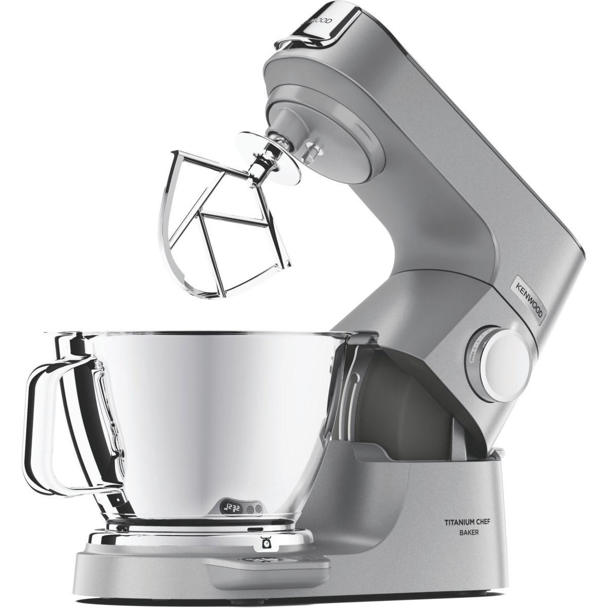 KENWOOD Robot pâtissier KVC85.009SI Titanium Chef Baker