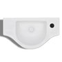 Voir la diapositive 5 : VIDAXL Vasque a trou pour robinet ceramique Blanc pour salle de bain