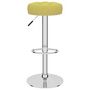 Voir la diapositive 3 : VIDAXL Tabourets de bar lot de 2 vert tissu