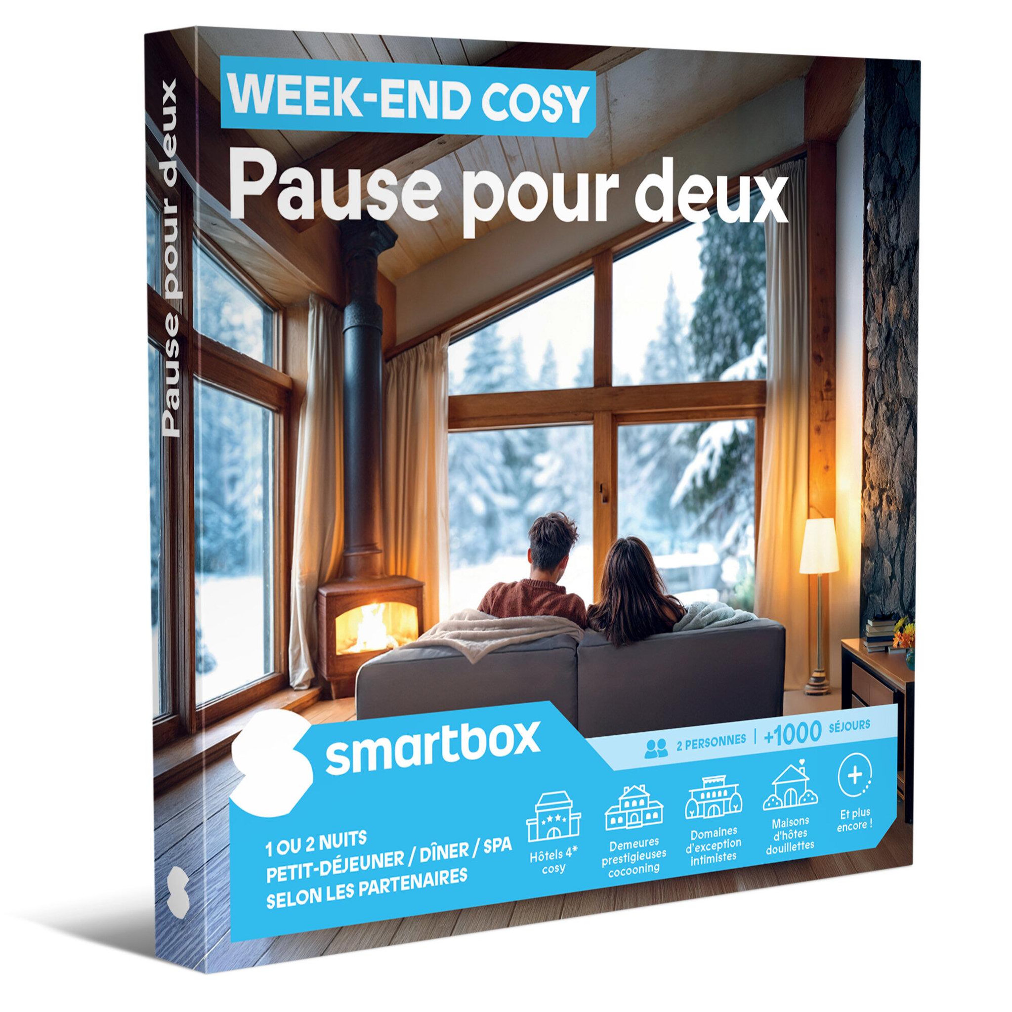 Smartbox Week-end cosy - pause pour deux - coffret cadeau séjour