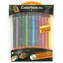 ULMANN  Coffret de coloriage 12 feutres lavables + 12 crayons de couleurs Colorbox MX orange