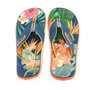 Voir la diapositive 4 : COOL SHOE Tongs Orange/Marine à Imprimés Fille Cool Shoe Eve Slight