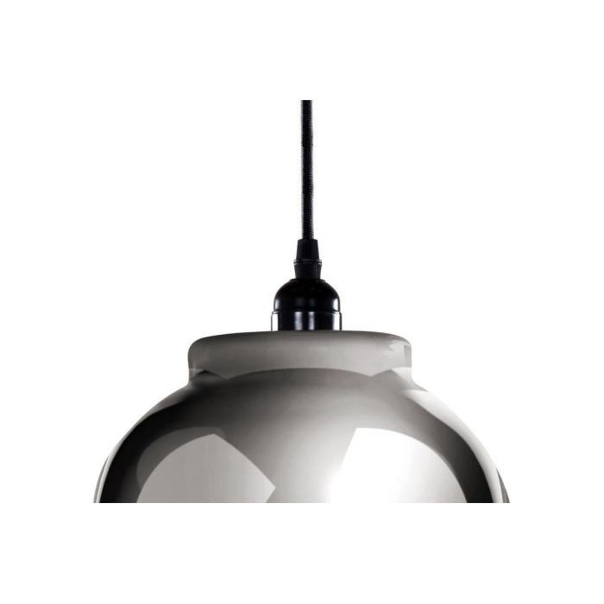 Paris Prix Lampe Suspension en Verre  Sombra  29cm Noir
