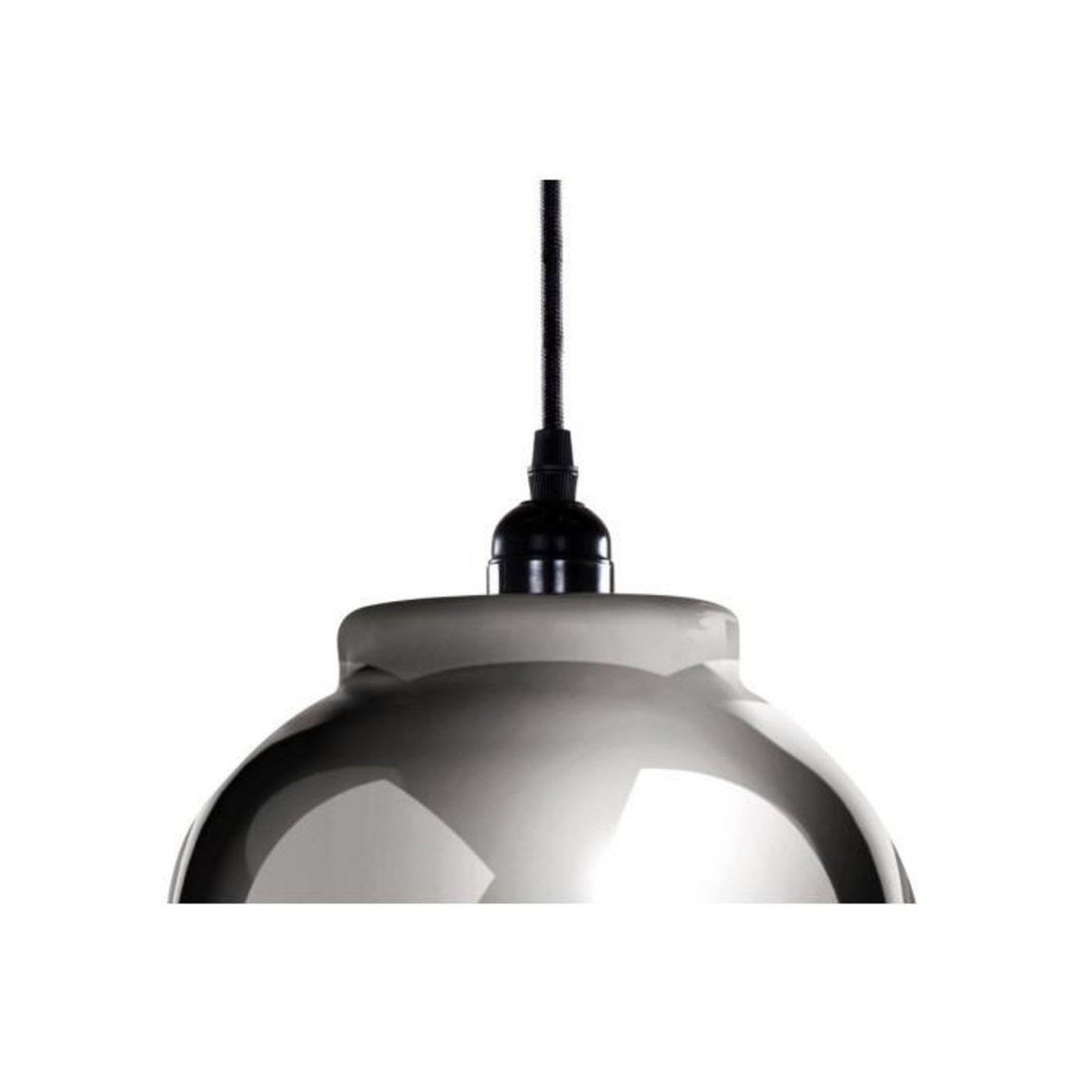 Paris Prix Lampe Suspension en Verre  Sombra  29cm Noir