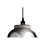 Voir la diapositive 3 : Paris Prix Lampe Suspension en Verre  Sombra  29cm Noir