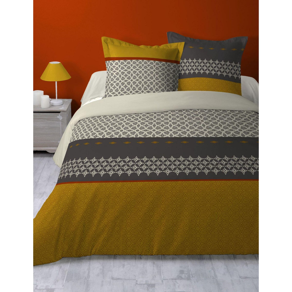 Home collection Drap housse 160x200cm bonnet:30cm 100%coton 57fils kinshasa