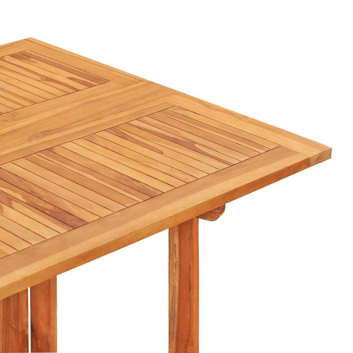 VIDAXL Table pliable de jardin papillon 150x90x75 cm Bois teck solide