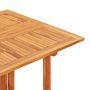 Voir la diapositive 5 : VIDAXL Table pliable de jardin papillon 150x90x75 cm Bois teck solide