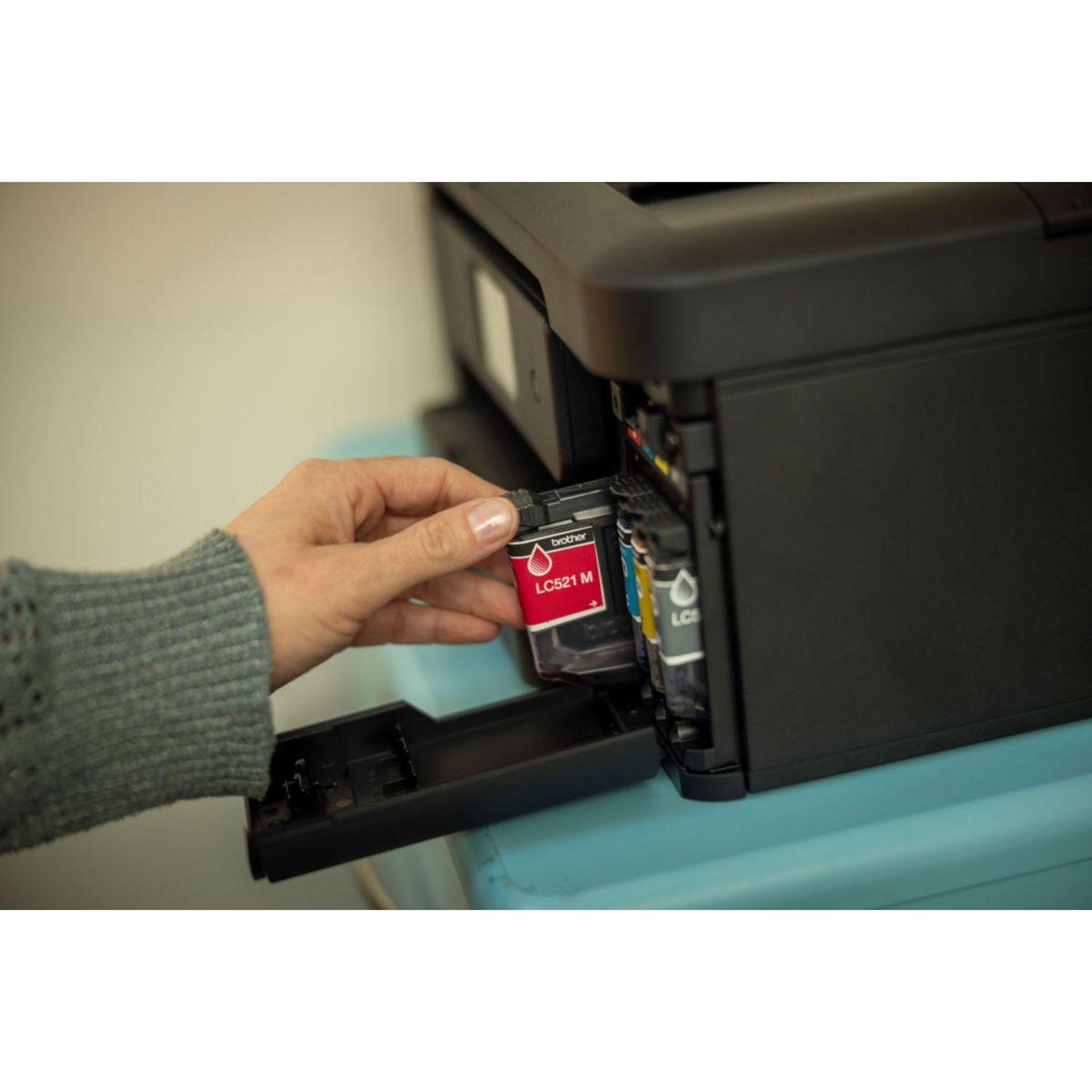 Voir la diapositive 3 : Brother Imprimante jet d'encre dcp-j1460dw
