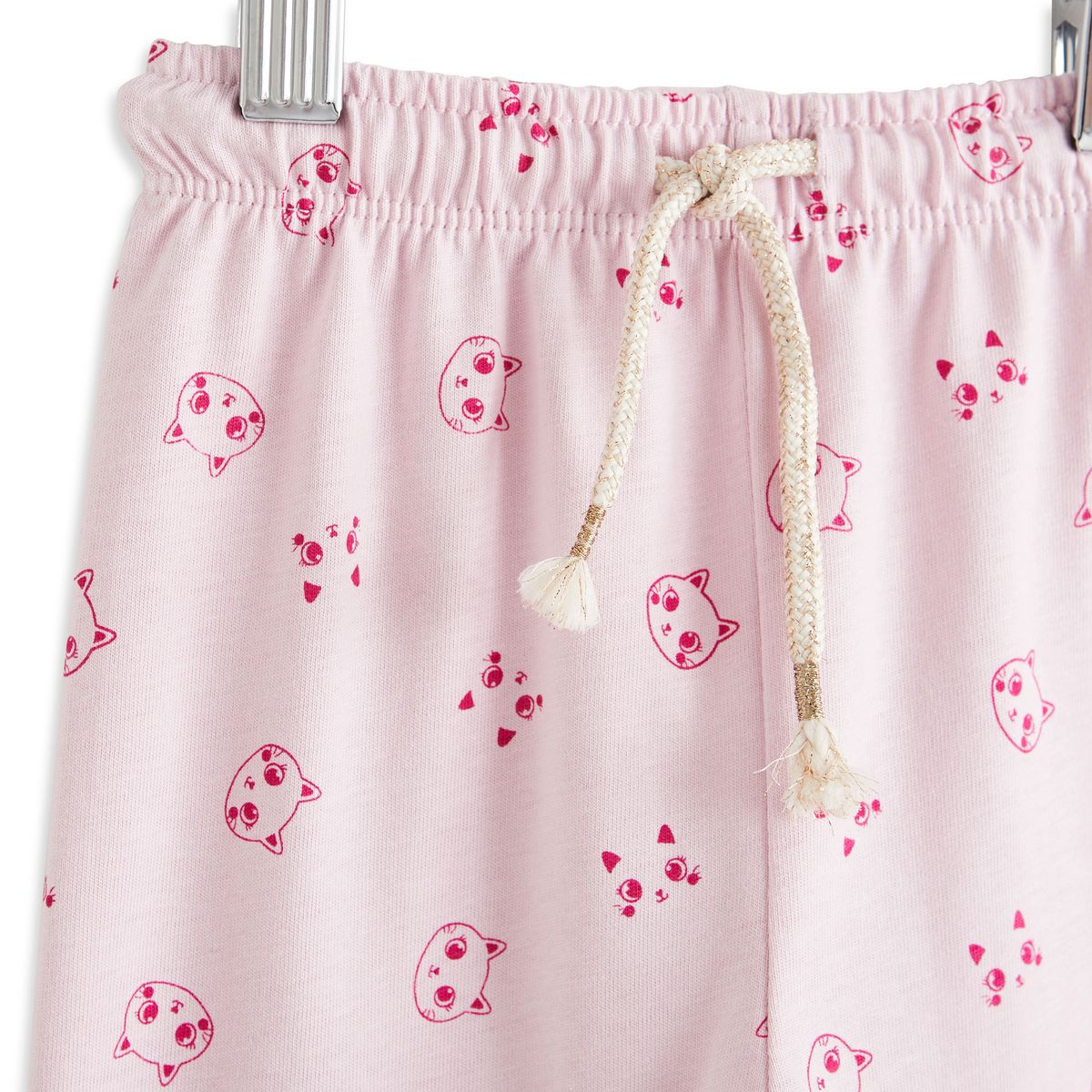 INEXTENSO Pantalon rose bébé fille 
