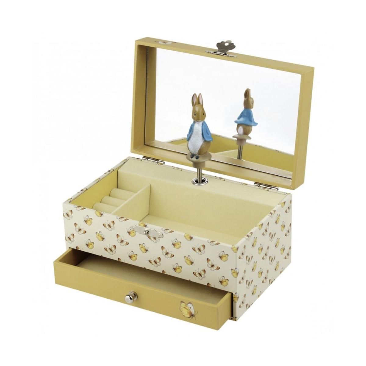 Trousselier Boite a bijoux Musicale Peter Rabbit