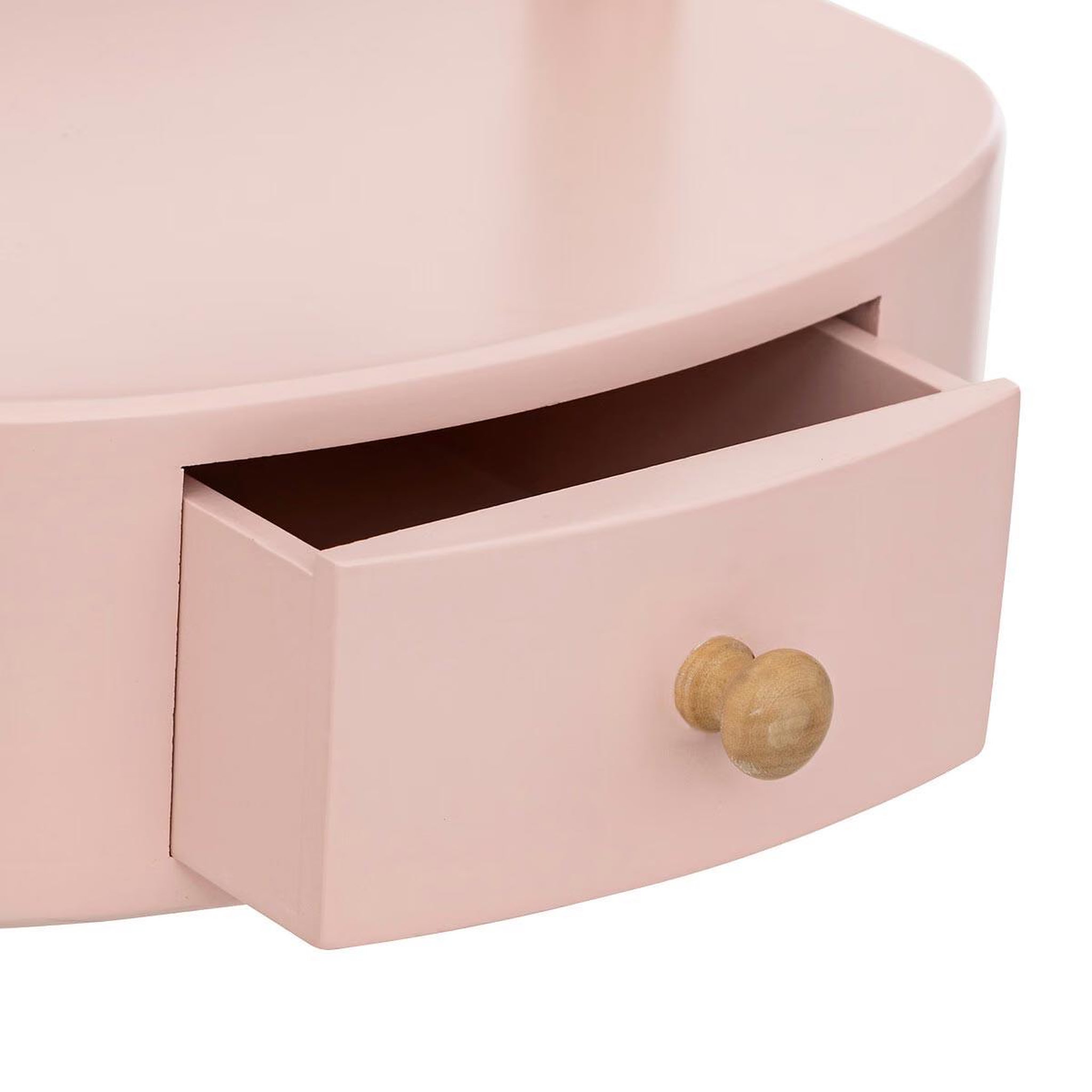 Voir la diapositive 5 : Atmosphera Kids Coiffeuse à poser enfant  chary  28cm rose