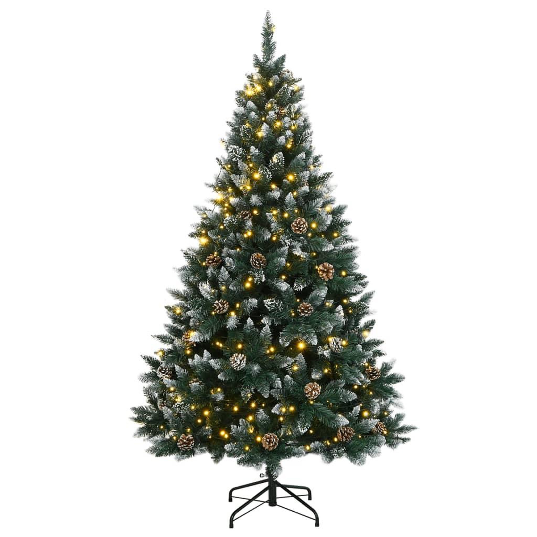 Voir la diapositive 3 : VIDAXL Sapin de Noël artificiel 300 LED 240 cm