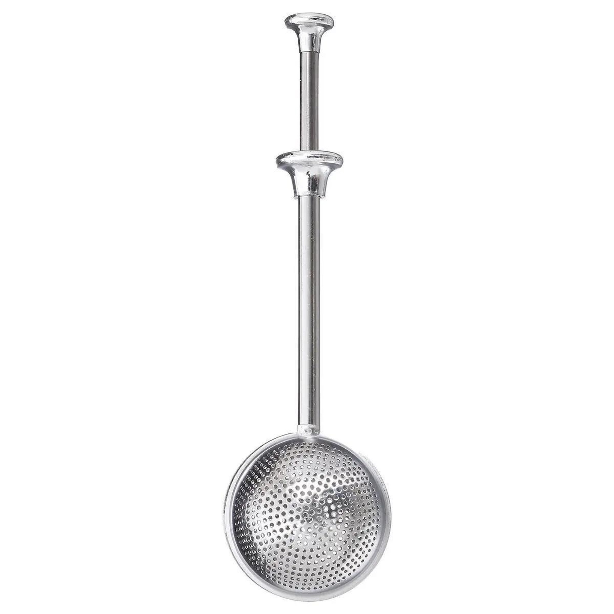 Voir la diapositive 2 : SECRET DE GOURMET Boule à thé  inox  18cm argent