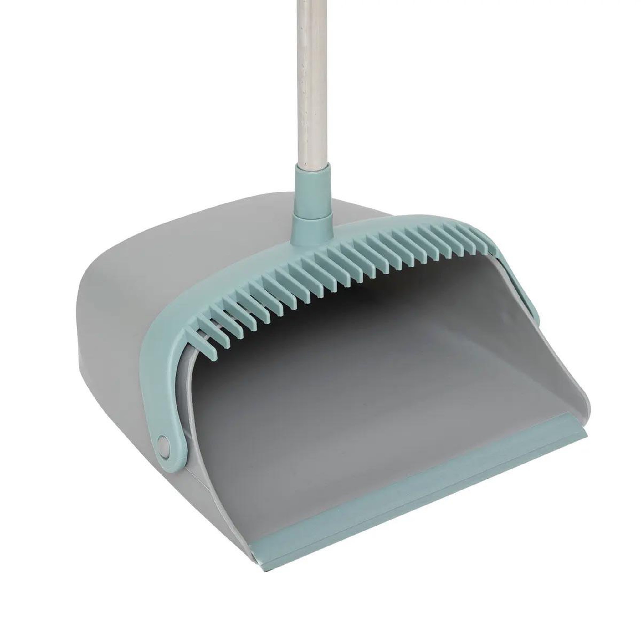Voir la diapositive 5 : FIVE Balai & pelle avec réservoir  pivotant  110cm gris
