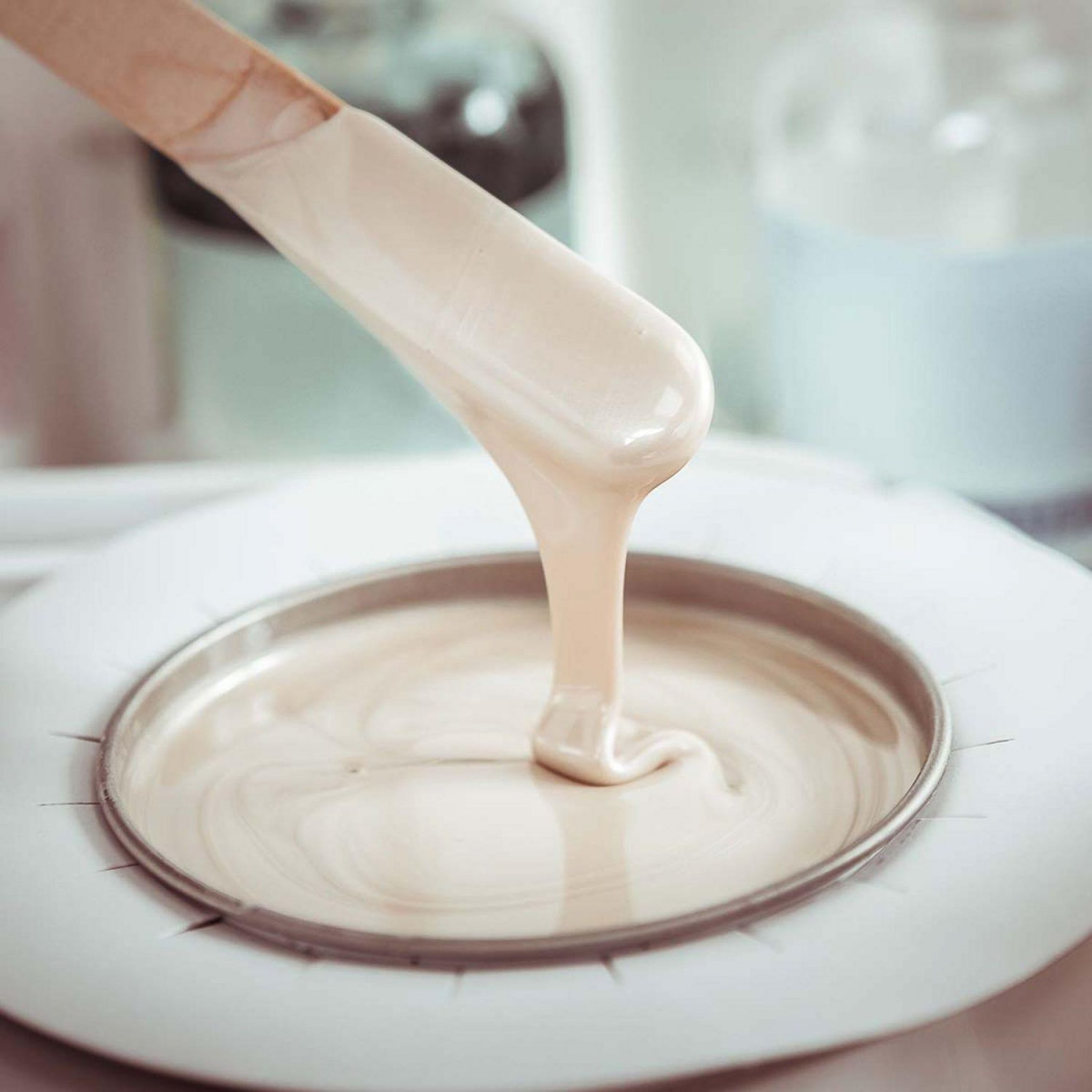 VIVEZEN Lot de 100 collerettes de propreté pour pot de cire