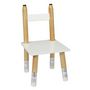 Voir la diapositive 3 : Paris Prix Table & 2 Chaises Enfant  Crayon  60cm Blanc