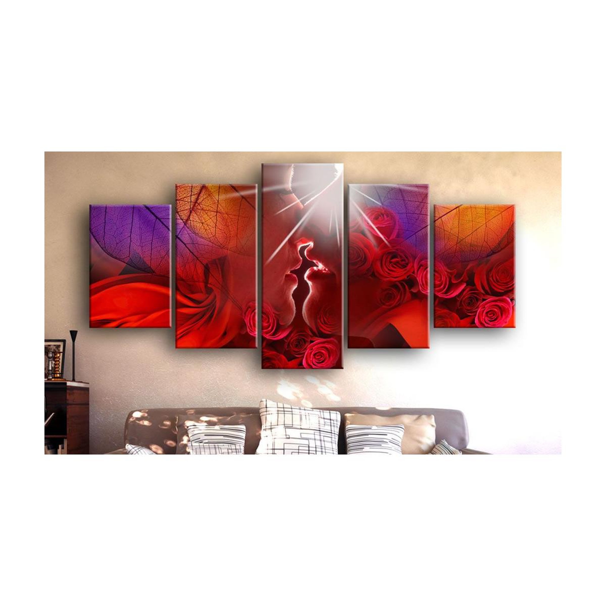 Voir la diapositive 2 : Paris Prix Tableau Imprimé  Kiss From Rose
