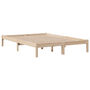 Voir la diapositive 5 : VIDAXL Lit bibliotheque sans matelas 160x200 cm bois massif de pin