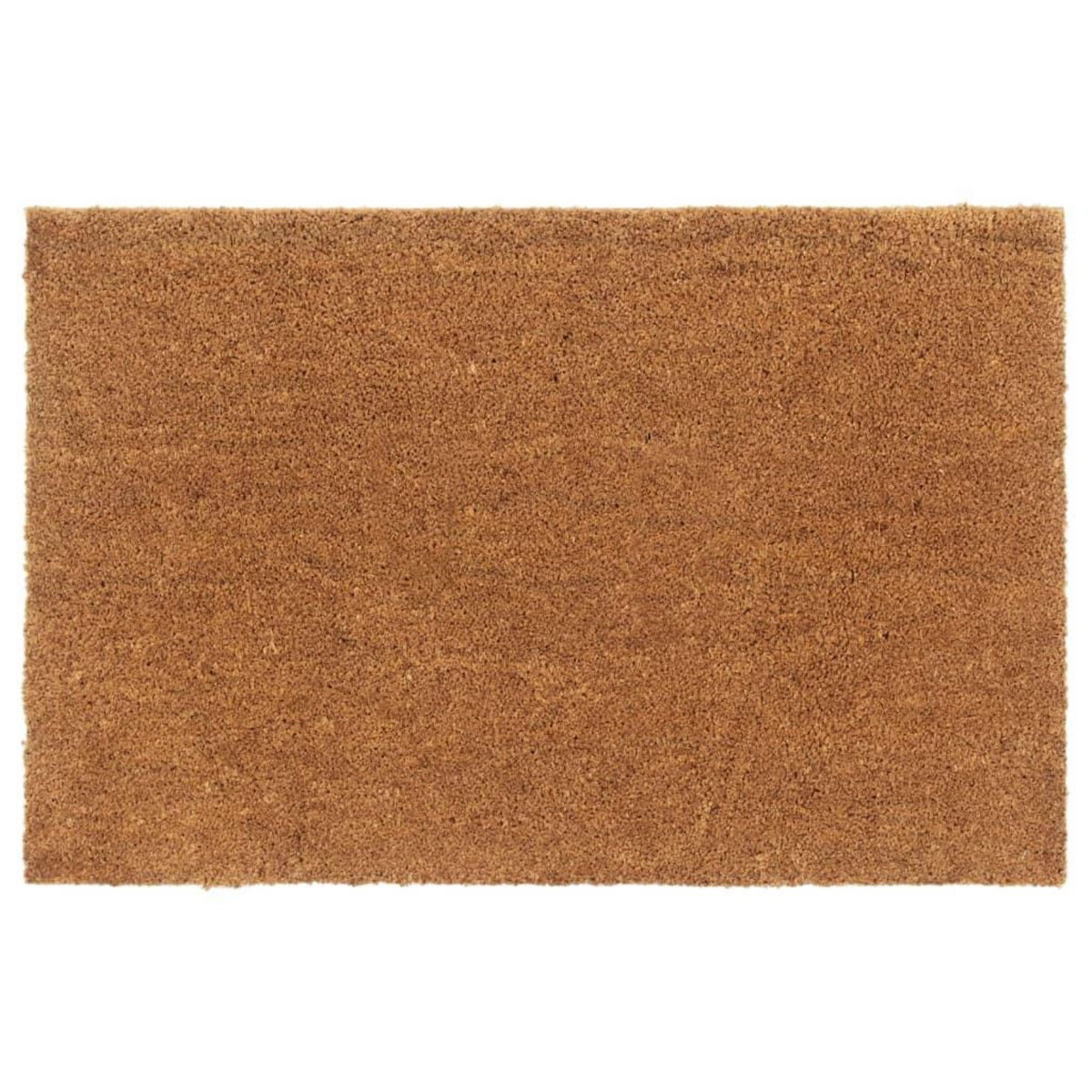 VIDAXL Tapis de porte naturel 65x100 cm fibre de coco touffete