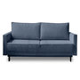 Voir la diapositive 1 : LISA DESIGN Charlie - canapé 3 places convertible avec coffre - en velours côtelé