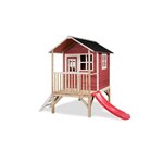 EXIT TOYS Maisonnette en bois pour enfants Loft 300 Rouge - Exit Toys