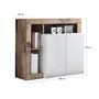 Voir la diapositive 4 : BEST MOBILIER Lou - buffet bas - 2 portes - 108 cm