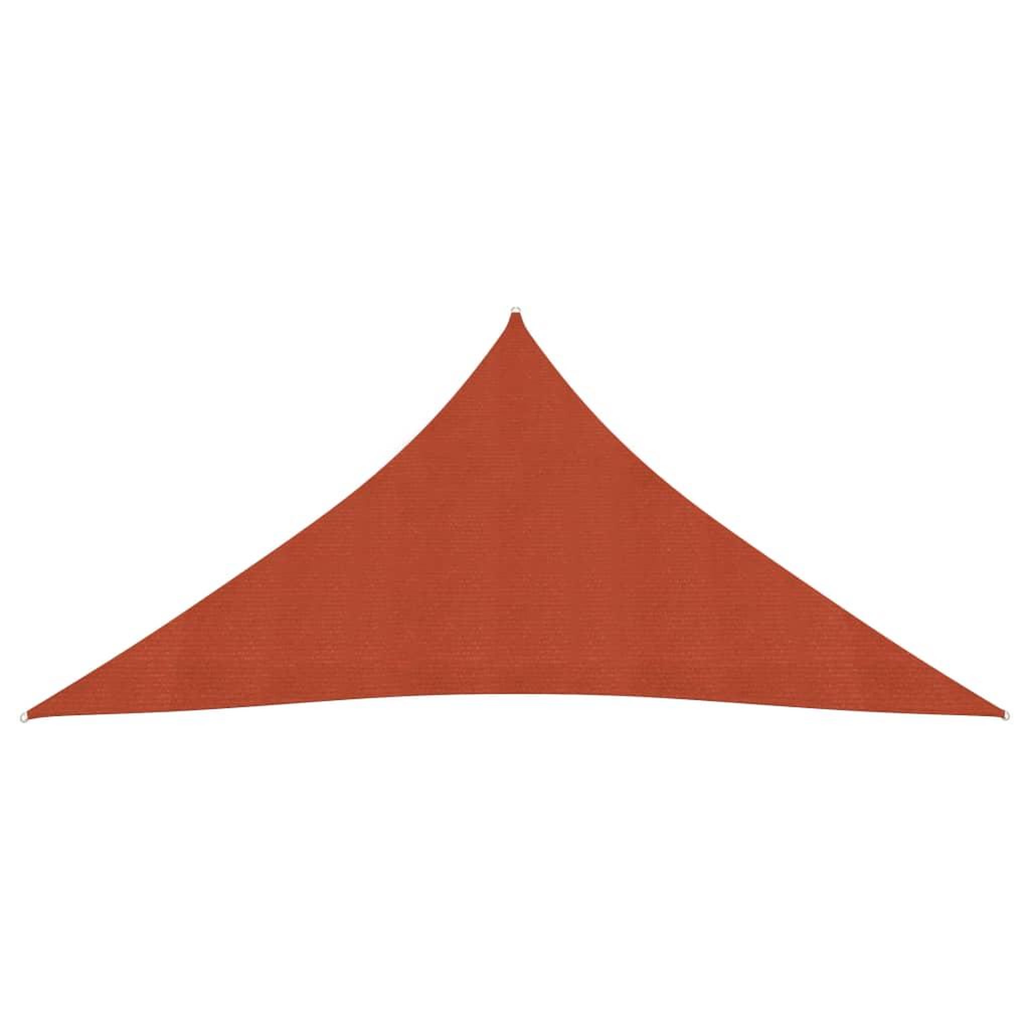Voir la diapositive 3 : VIDAXL Voile d'ombrage 160 g/m^2 Terre cuite 4x4x4 m PEHD