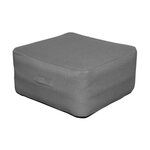 Proloisirs Tabouret gonflable d'extérieur Balloon gris 71 x 34 x 71 cm