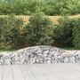 Voir la diapositive 1 : VIDAXL Paniers a gabions arques 10 pcs 400x30x40/60 cm Fer galvanise