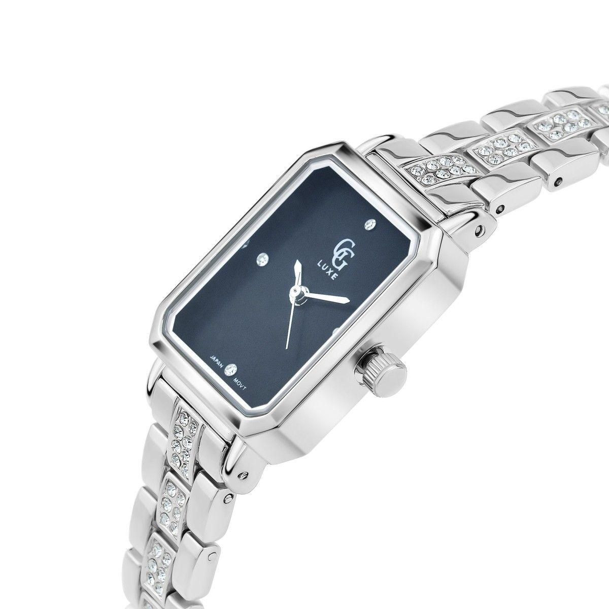 SC CRYSTAL Montre Soline élégante ornée de Cristaux scintillants par SC Crystal