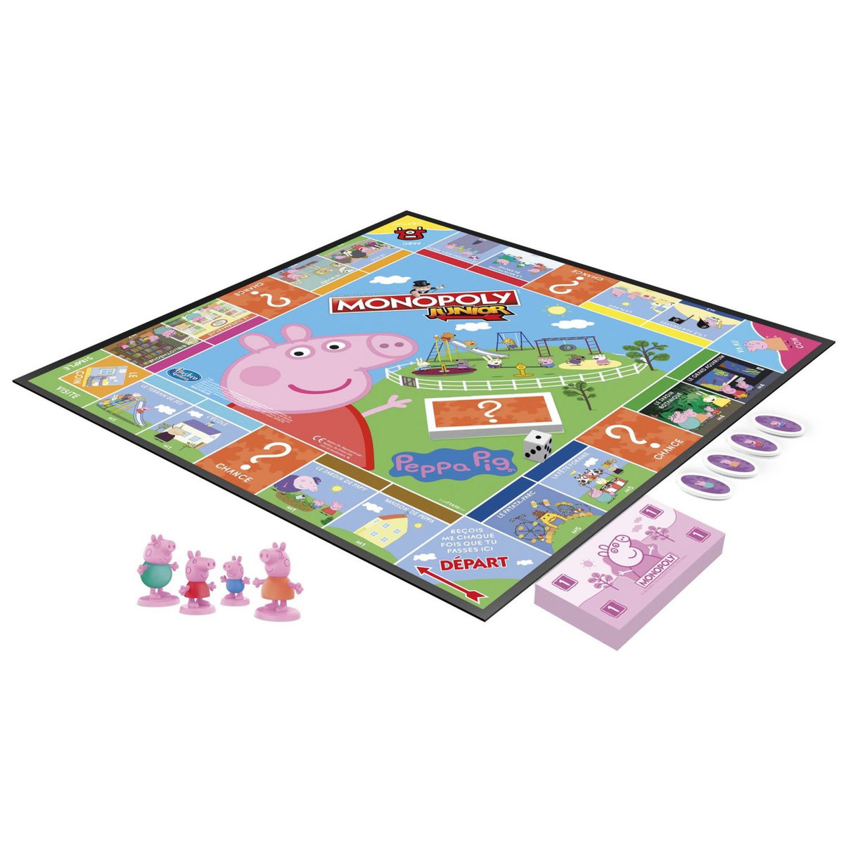 HASBRO Jeu Monopoly Junior édition Peppa Pig