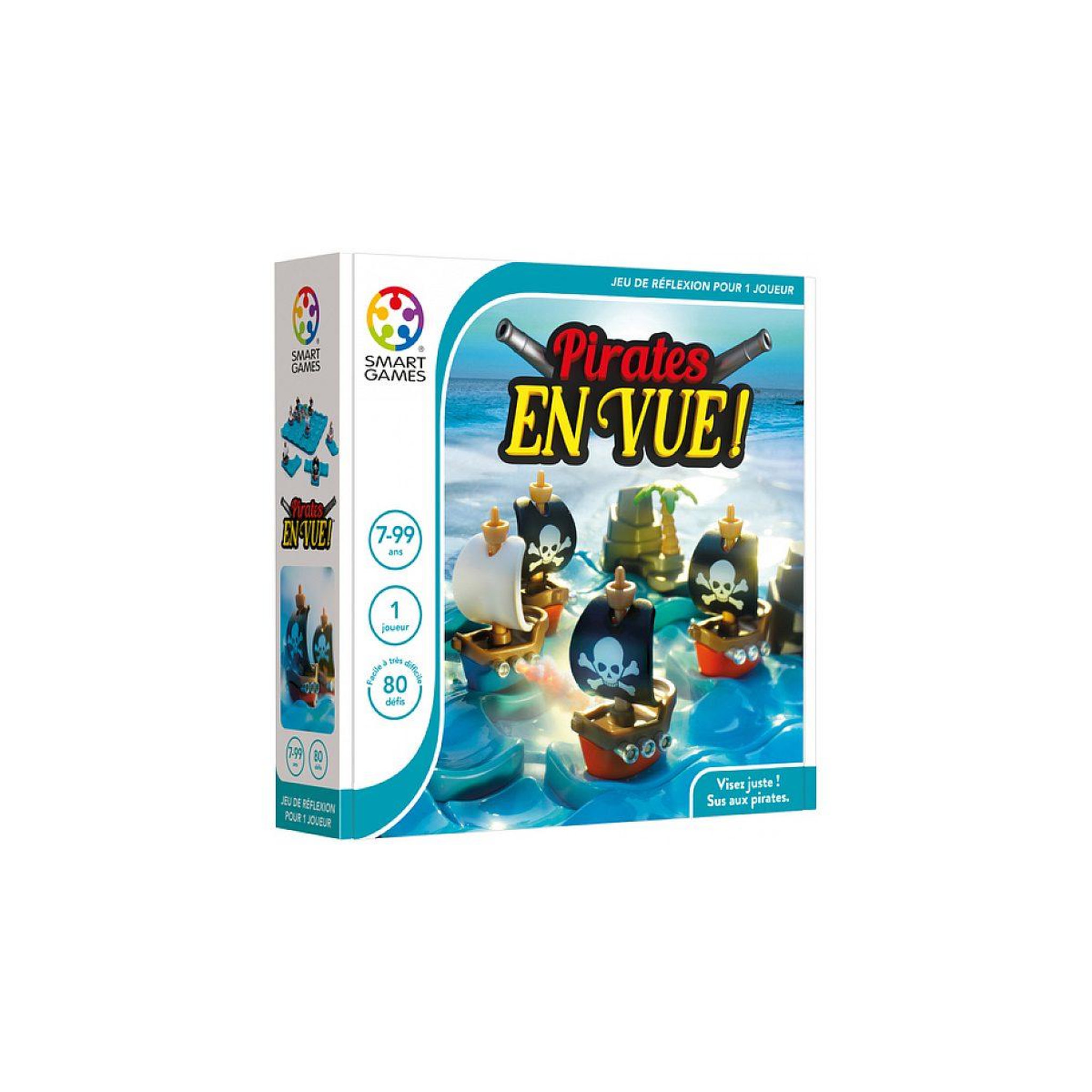 Smart Games Smartgames jeu de logique pirates en vue!