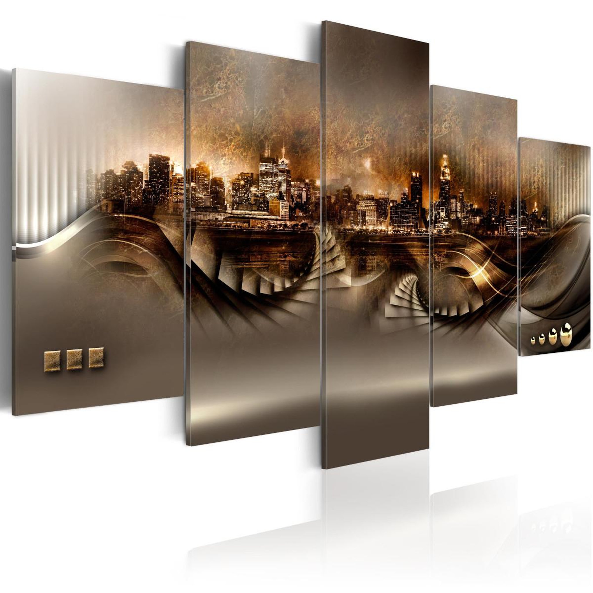 Paris Prix Tableau imprimé  lost city. Coloris disponibles : Multicolore
