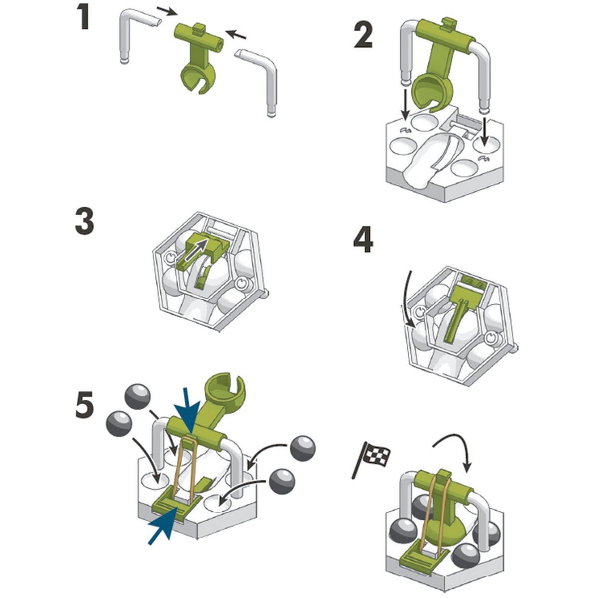 RAVENSBURGER Jeu de construction GraviTrax - Bloc d'action Catapulte
