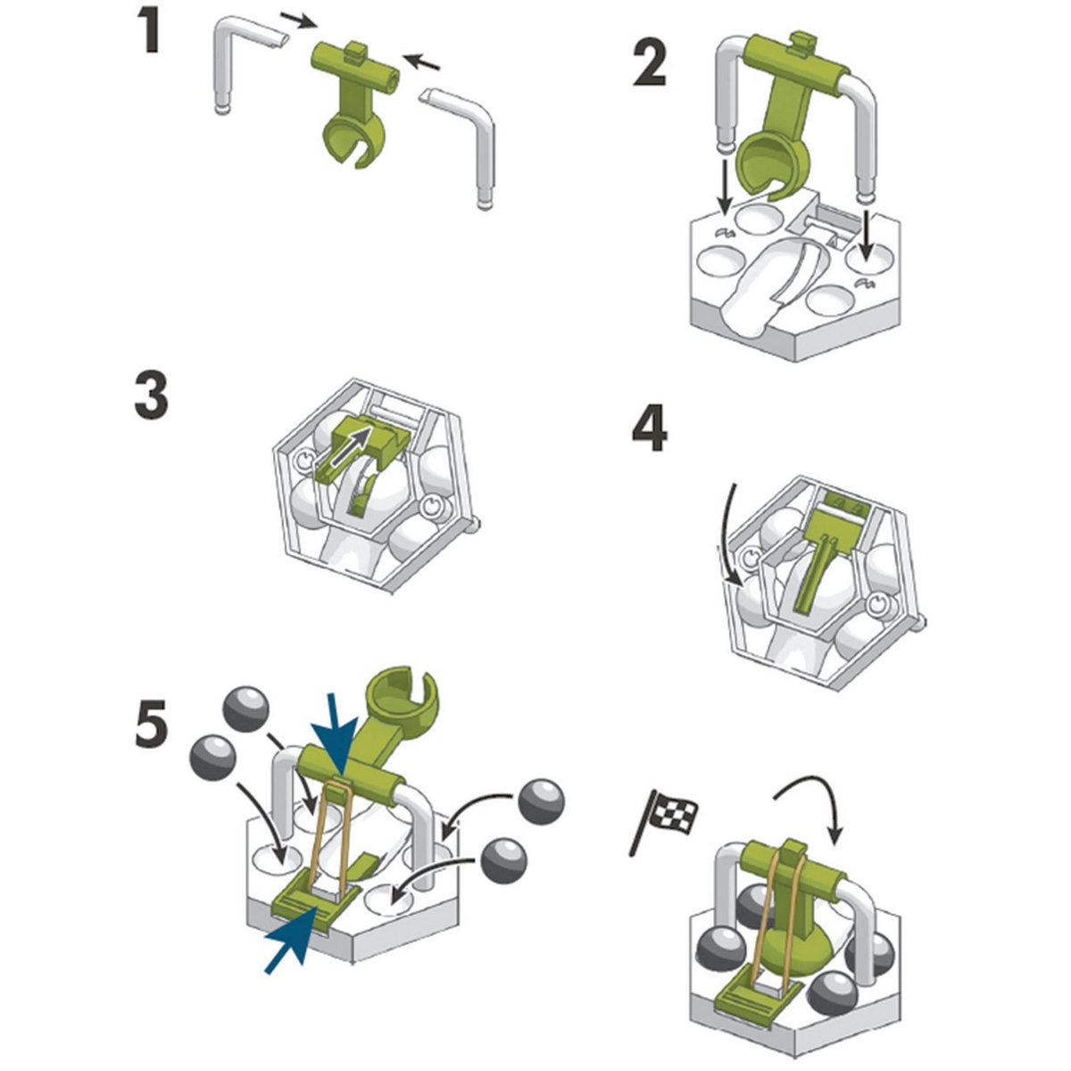 RAVENSBURGER Jeu de construction GraviTrax - Bloc d'action Catapulte