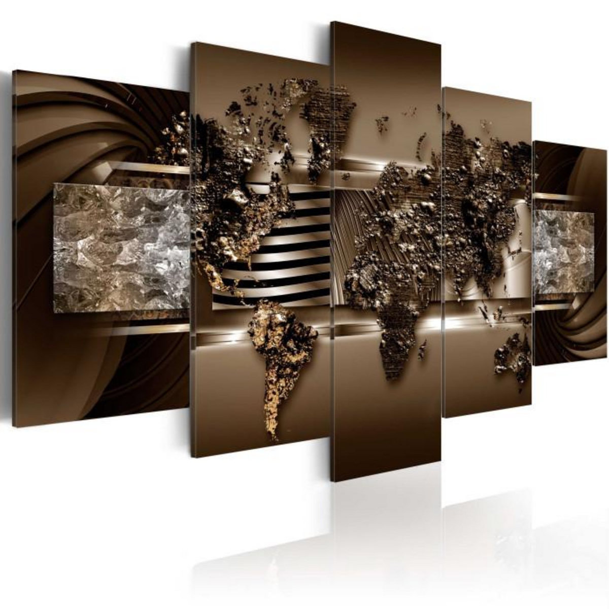 Paris Prix Tableau Imprimé  Carte en Chocolat