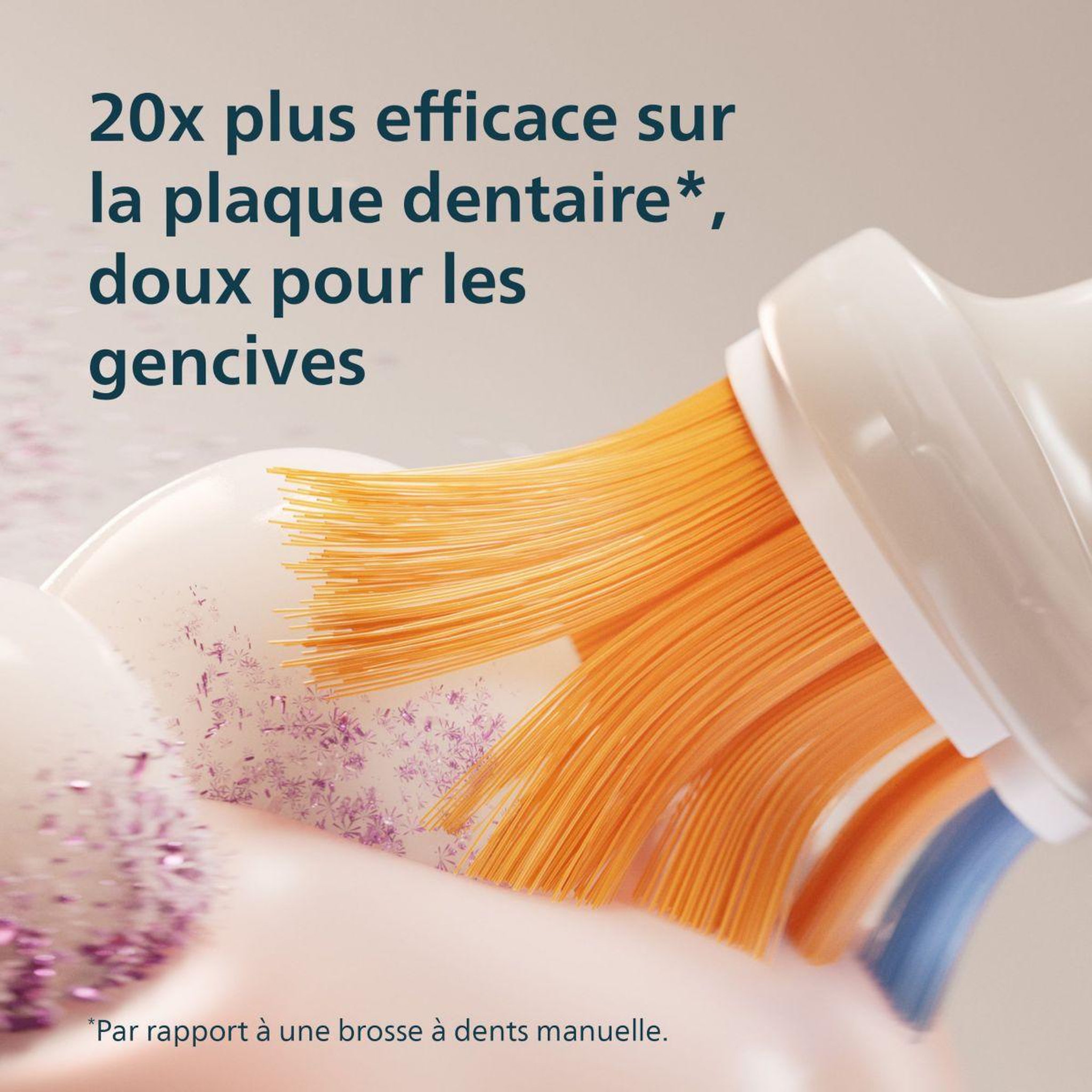 Voir la diapositive 4 : Philips Brosse à dents électrique HX9992/31